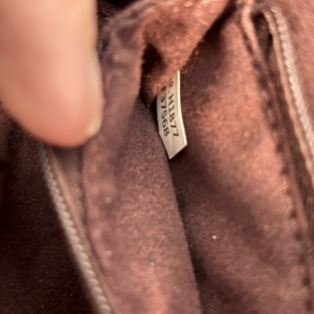 COACH Pink Metallic Leather Mini Vanity Case - Picture 13 of 14